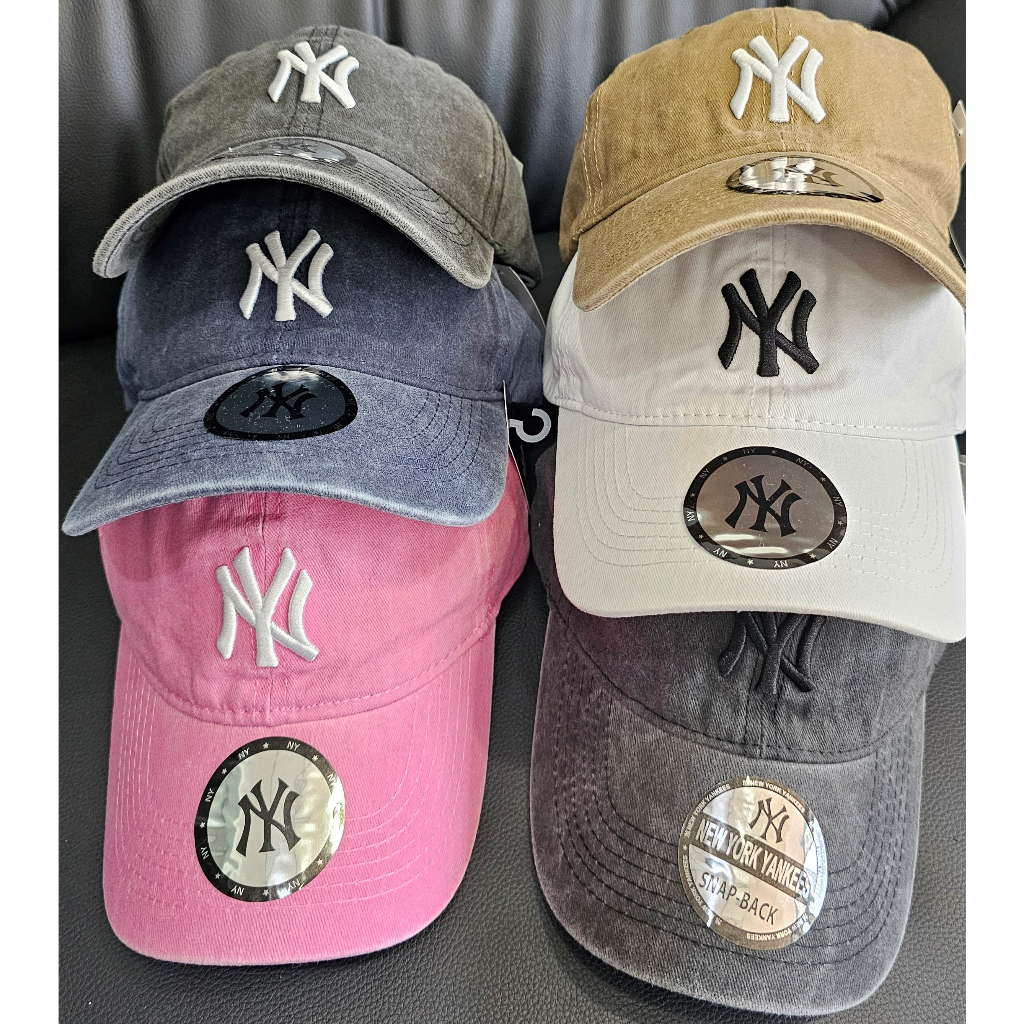 พร้อมส่งจากไทย หมวกแฟชั่นงานปักNYผ้าดีงานดี กันแดดได้ ใส่ได้ทั้งชายหญิง สายแปรับได้ตามขนาดที่ต้องการ