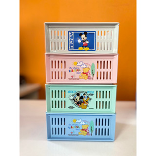 ตะกร้าใส่ของเล็ก พร้อมส่ง พิมพ์ลาย ลิขสิทธิ์ Disney