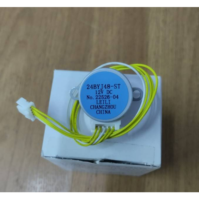 มอเตอร์สวิงแอร์ Carrier มอเตอร์สวิงแอร์ แคเรียร์ (24BYJ48-ST 1002107604) อะไหล่แอร์ ของแท้ศูนย์ พาร์