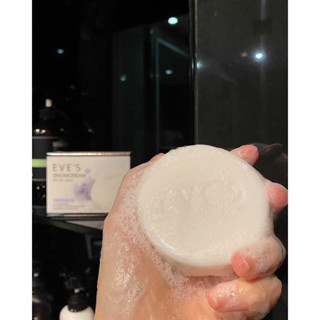 สบู่อีฟส์ เนื้อครีมฟองละเอียด SNOWCREAM WHITE SOAP