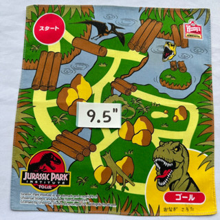 Jurassic park ผ้าเช็ดหน้า จูราสสิค พาร์ค