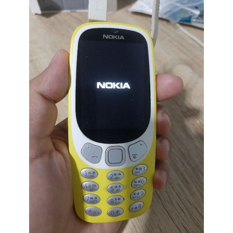 มือ 2 - nokia 3310 4g ( ไม่มีสายชาร์จ หาซื้อ สายชาร์จไทป์ micro usb ได้ทั่วไป )