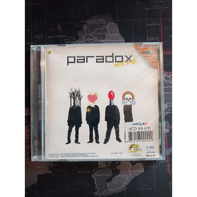 vcd คาราโอเกะ มือสอง Paradox อัลบั้ม Hit me