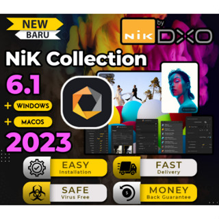 Nik Collection by DxO v6  Latest 2023 Lifetime For Win &amp; McOS (64-Bit)