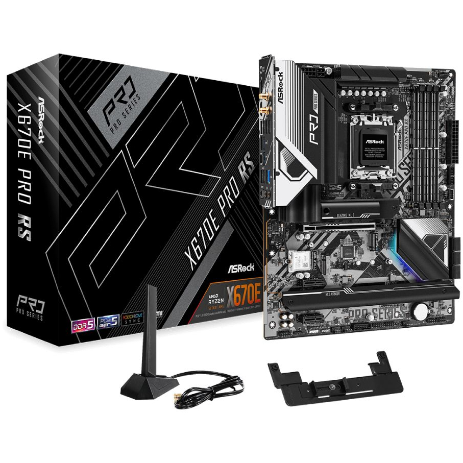 ASROCK X670E PRO RS AM5 MAINBOARD