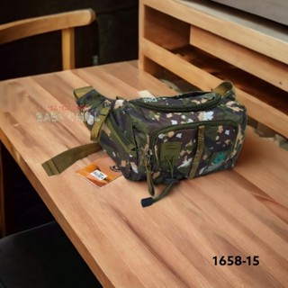 พร้อมส่ง ถูกสุด กระเป๋าคาดเอว คาดอก Volunteer รุ่น 1658-15A ลายพราง