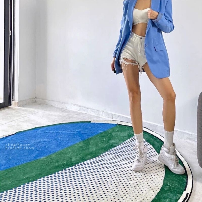 (( พร้อมส่ง - 200 cm )) 𝐒𝐩𝐞𝐜𝐭𝐫𝐮𝐦 𝐋𝐢𝐠𝐡𝐭 𝐂𝐚𝐫𝐩𝐞𝐭 𓏔 𝘔𝘰𝘥𝘦𝘳𝘯 รูปที่ 5