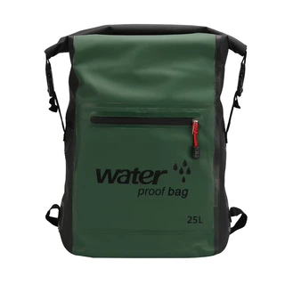 25L กระเป๋าเป้สะพายหลังกันน้ำกลางแจ้ง ว่ายน้ำ กระเป๋าถุงเก็บล่องแก่งพายเรือคายัคกีฬาพายเรือแคนูกันน้ำ 14 สี พร้อมส่ง