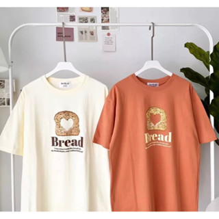 เสื้อยืด Oversize แบรนด์ Anywear ®️ ลาย Bread🍞