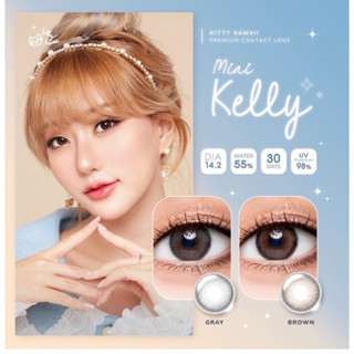 Mini kelly brown/gray [0.00ถึง-5.00]-kitty kawaii