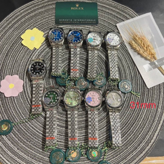 นาฬิกาDatejust 31mm สำหรับผู้หญิง ระบบautomatic *สแตนเลสแท้ทั้งเรือน