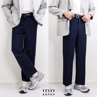 IBB BAGGY PANTS(NEW COLOR) กางเกงแสล็คทรงกระบอกกลางเอวสูง