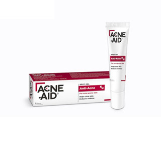 ACNE-AID SPOT GEL ANTI-ACNE 10G เจลแต้มสิว แอคเน่-เอด สำหรับสิวอุดตัน สิวอักเสบ 10 กรัม