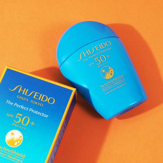 【ฉลากประเทศไทย】Shiseido Perfect UV Protection Cream SPF50+ PA++++ Wetforce Multi Defense 50ml