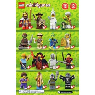 เลโก้​ LEGO 71008 Minifigures Series 13 Completed Set (Sealed)