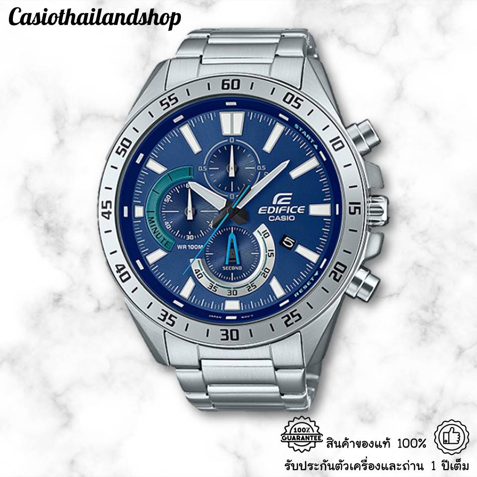 [สอบถามสต็อกก่อนกดสั่ง]🎁CASIO EDIFICE EFV-620D-2A ของแท้ 100% ประกัน 1 ปี