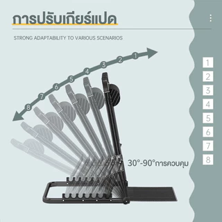 พนักพิงหลัง เก้าอี้เบาะปรับเบาะพนักพิง พับได้ พนักพิงหลั ผู้สูงอายุ/พนักพิงผู้ป่วย ไม่ขึ้นสนิม