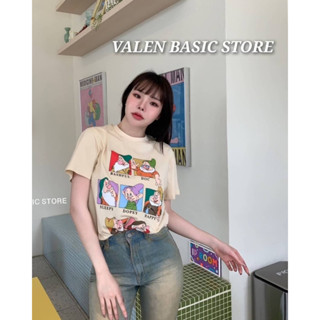 VALEN BASIC STORE 🎨เสื้อยืดหลายคนเเคระทั้ง 7