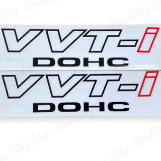 สติ๊กเกอร์  VVT-i  DOHC ติดชายประตูหลัง