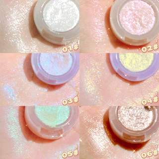 S-07✨Xixi eye shadowอายแชโดว์โมโนโครม สีนู้ด คอนทัวร์ ไฮกลอส ประกายเพรชวิบวับ มีให้เลือก 6 สี กันน้ำ กันเหงื่อ ติดทนนาน