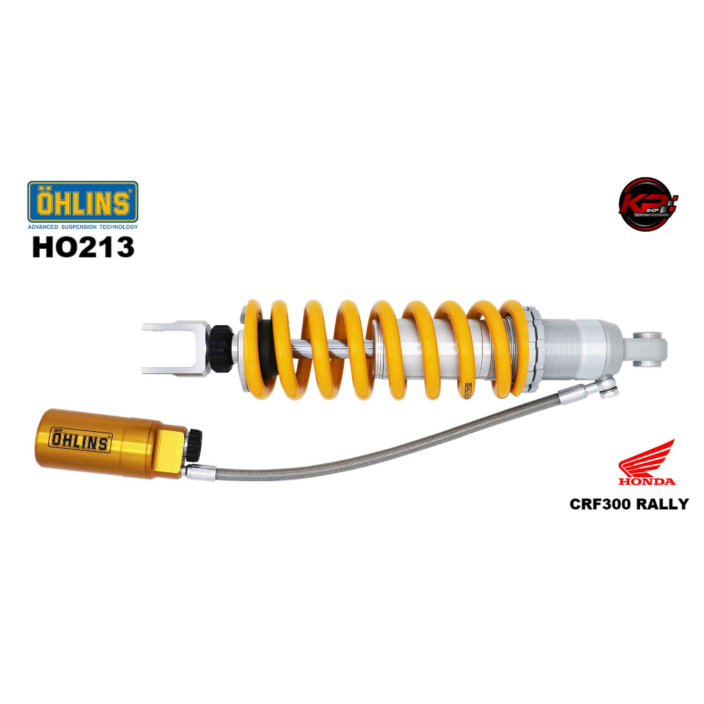 โช๊คหลัง OHLINS HO 213 FOR HONDA CRF300 RALLY (OHLINS รับประกัน 2 ปี)