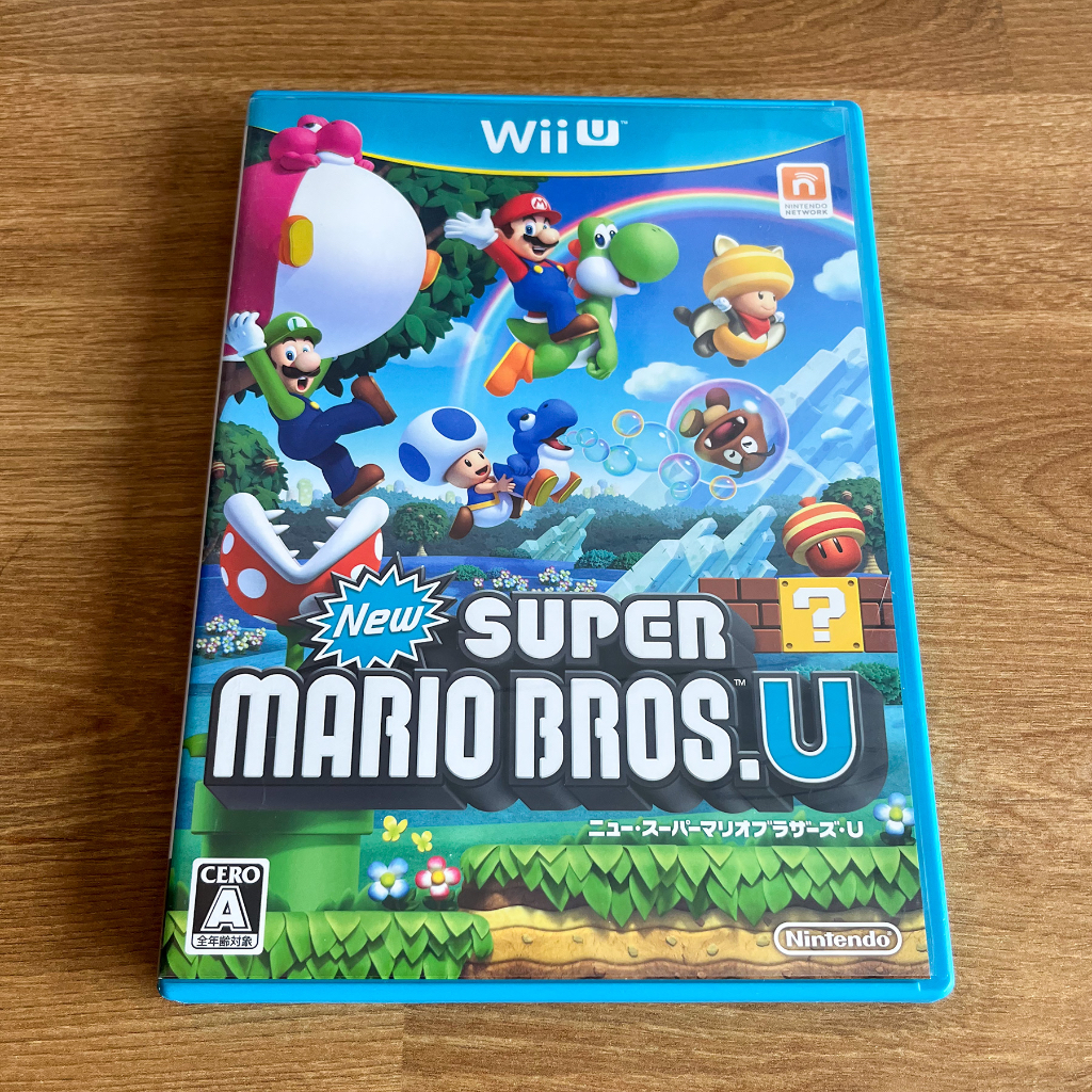 แผ่นแท้ Nintendo Wii U : New Super Mario Bros.U มือสอง โซนญี่ปุ่น (JP)