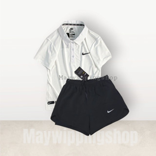 ชุดออกกำลังกาย เสื้อ+กางเกงขาสั้น