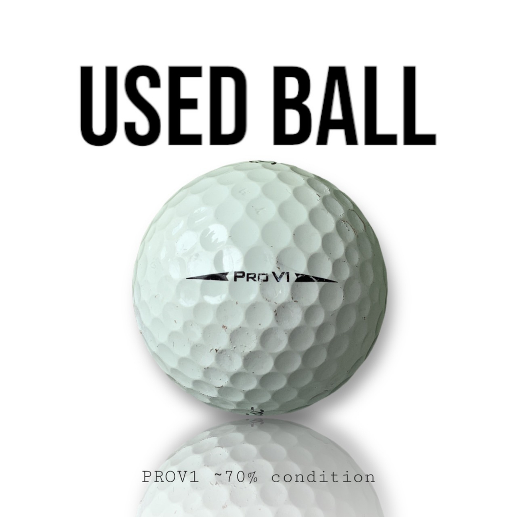ลูกกอล์ฟมือสอง Titleist ProV1 Used Golf ball around 70 percent condition