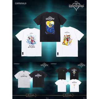 [พร้อมส่ง แท้💯] เสื้อยืด T-SHIRT CARNIVAL® &amp; KINGDOM HEARTS "Let your heart be the guiding key"