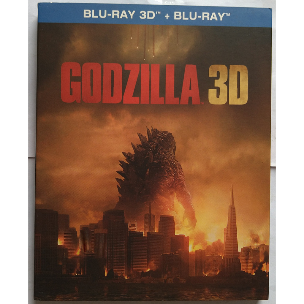 Godzilla ก็อตซิลล่า Blu Ray 1 แผ่น ไม่มี Blu Ray 3D ไม่มีเสียงไทย ไม่มีซับไทย