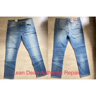 Nudie Jeans Lean Dean Authentic Repairs มือ 1 แท้ 100% มี Book&amp;Tag ครบค่ะ