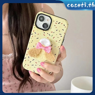 คูปองเคลม🎀เคสไอโ case for iphone 11 12 บุคลิกที่เรียบง่าย เคส 14 13 12 11 pro max เคสโทรศัพท์มือถือป้องกันการตกที่สร้า