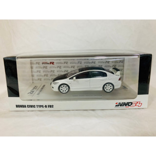 โมเดลรถHonda Civic type-r FD2 w/carbon bonnet and roof top -(INNO64)