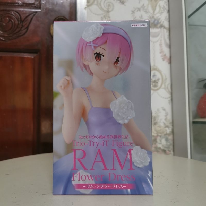 [มือ1] แรม Ram Re:Zero Flower Dress Trio-Try-iT Figure