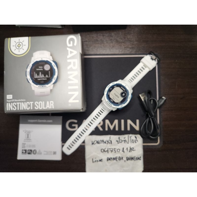 ขายนาฬิกา Garmin Instinct Solar surfเครื่อง​ศูนย์​ไทย​Gis​ มือสอง​เมนูไทย⌚🇹🇭