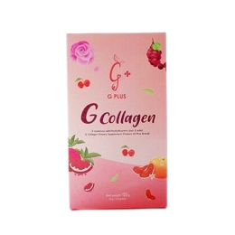 คอลลาเจน Gplus Collagen 5000mg ผสม prebiotic ปรับสมดุล ต้านอนุมูลอิสระ บำรุงผิว กล่องละ8ซอง