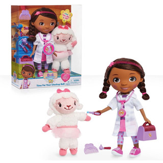 Just Play Doc Mcstuffins Large Doc With Feature Lambie Plush Dolls(Docmcstuffins), Ages 3 Up