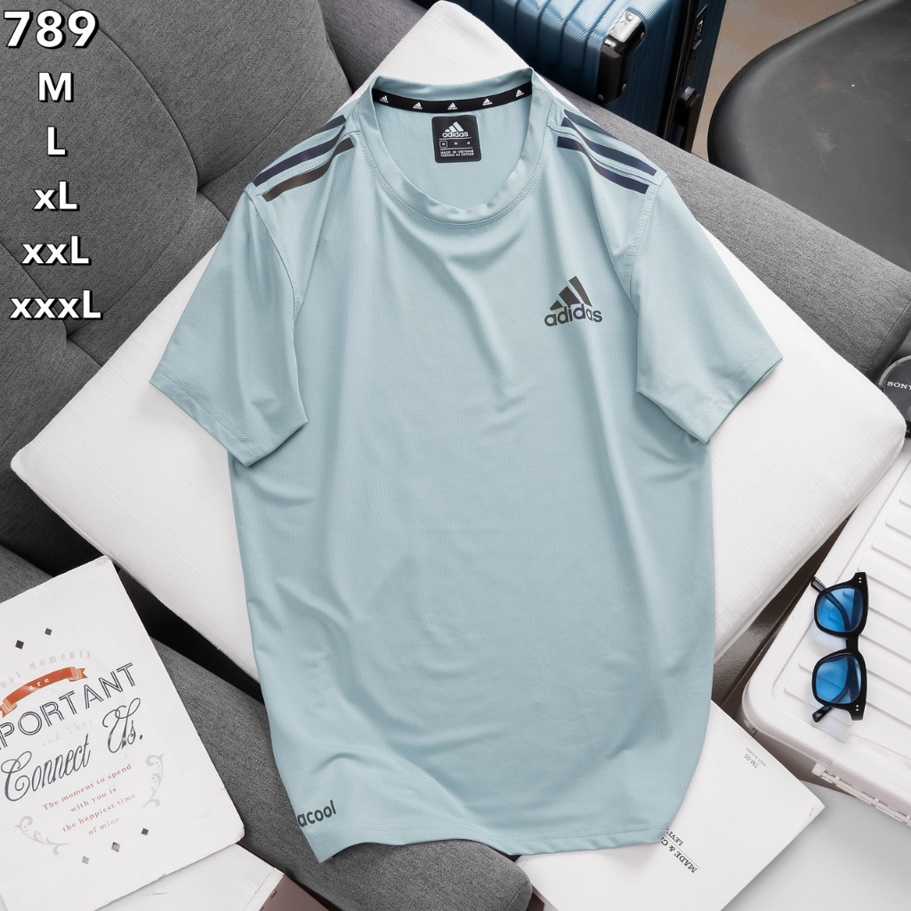 เสื้อกีฬาชาย เสื้อกีฬาแขนสั้น ผ้าตาข่าย
