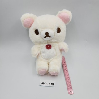 ตุ๊กตา Korilakkuma Size S สี Sherbet ของแท้จากญี่ปุ่น ป้ายห้อย