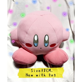 🌟Kirby🌟 พร้อมส่ง!!! ตุ๊กตาเคอร์บี้ ของแท้ 💯 เคอบี้  มึป้ายกระดาษ✨สินค้าลิขสิทธิ์แท้ญี่ปุ่น🇯🇵