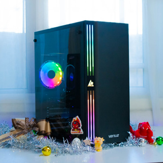 Case ATX RGB ฝาใส one seven เคส  Computer LED lighting