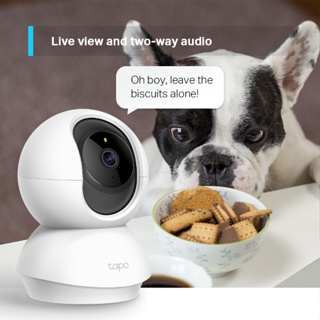 (TAPO-C210) Smart IP Camera (กล้องวงจรปิดอัจฉริยะ 360°) TP-LINK 3MP Wi-fi Wireless 1080p Full HD (2Y)V