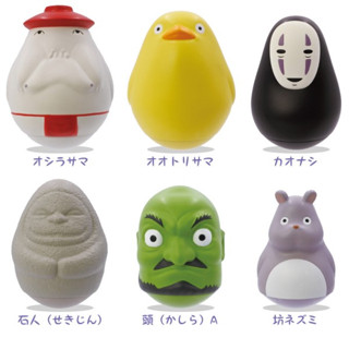 [ส่งตรงจากญี่ปุ่น] Studio Ghibli Spirited Away ตุ๊กตาแกว่งไปมา 6 แบบ ชุดญี่ปุ่น ใหม่