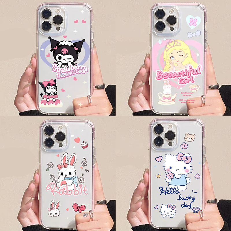 เคสโทรศัพท์มือถือ เคสใส กันกระแทก สําหรับ vivo V19 V20 PRO Y21 Y21S Y33S Y33T V21 V23 PRO V23E ลายน่ารัก เคสลายการ์ตูน