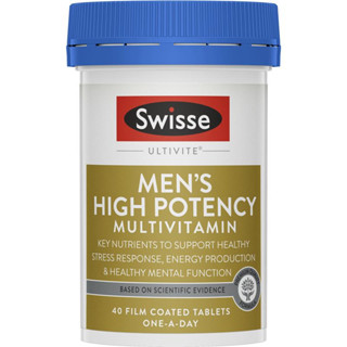 Swisse Mens Ultivite Power Multivitamin 40 เม็ด