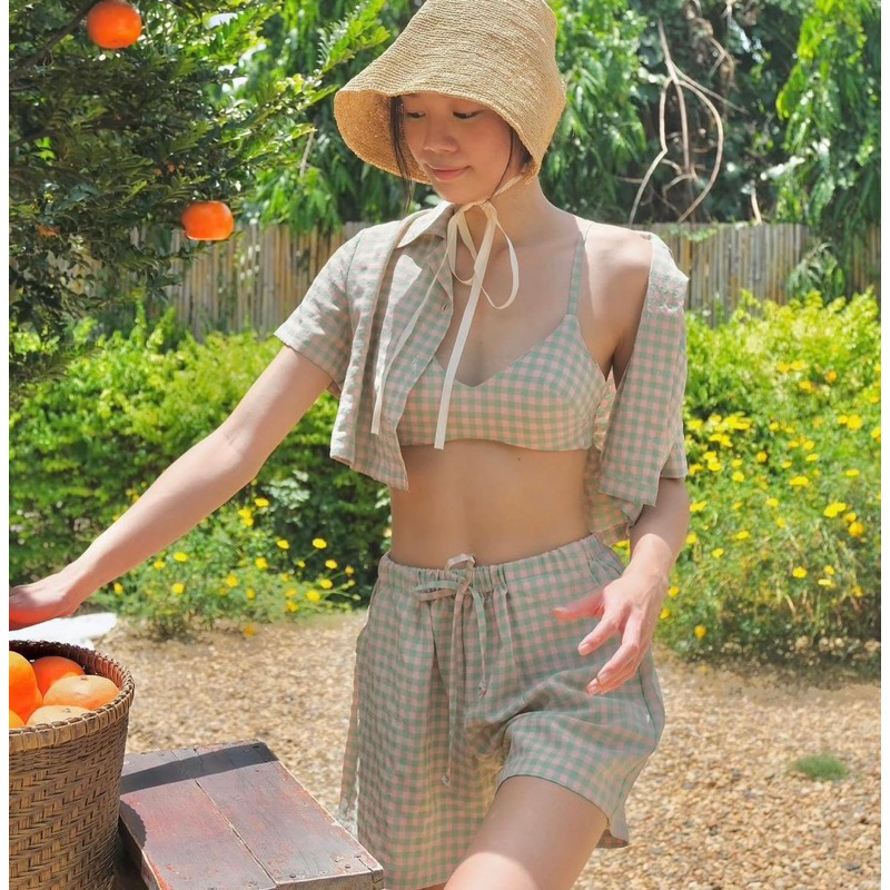 Used Summer locker Limited เซทเขียวชมพู