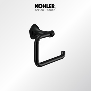 KOHLER Occasion towel ring ห่วงแขวนผ้า รุ่นโอเคชัน สีดำด้าน K-EX27063T-BL