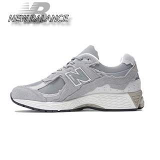 New Balance NB 2002R รองเท้าผ้าใบสีเทาทนต่อการสึกหรอ ของแท้ 100%