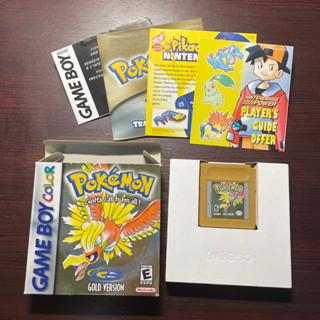 งานกล่องแท้  Pokemon Gold (US) GBA