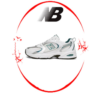 New Balance NB 530ความรู้สึกผ่อนคลาย รายละเอียดประณีต รองเท้าวิ่งส้นเตี้ยที่ทนทานต่อการสึกหรอสำหรับบุรุษและสตรี